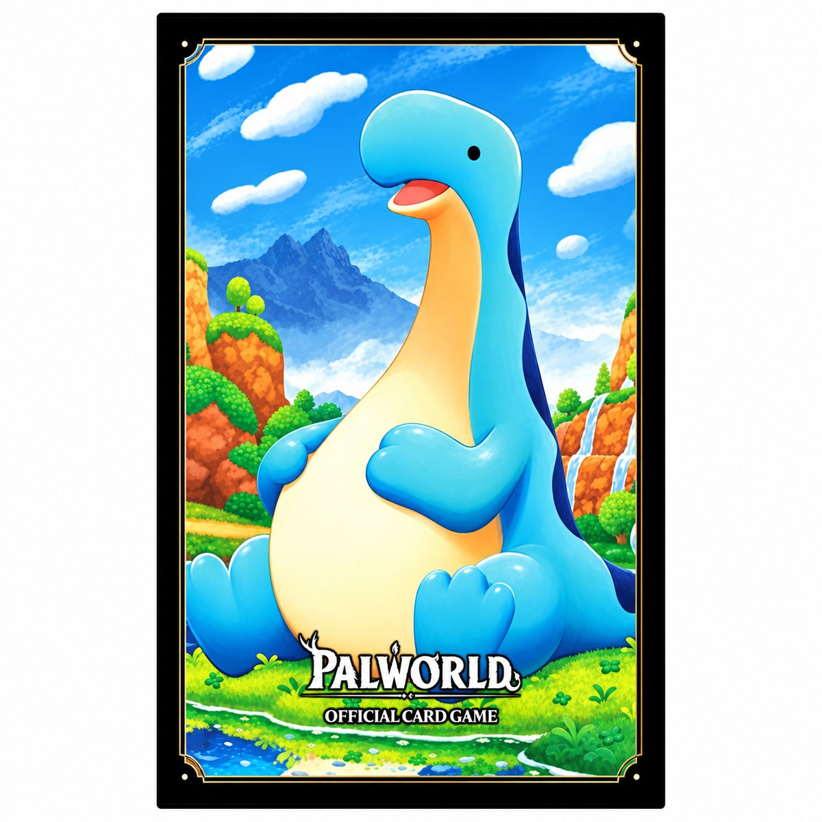 Palworld OFFICIAL CARD GAME Relaxaurus – Hungry Gunner Card Sleeves - 75 Count