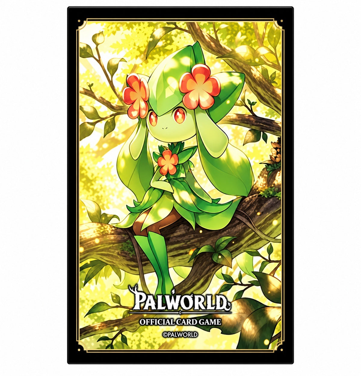 Bushiroad Palworld Official Card Game Petallia – Sweet Blessings Card Sleeves – 75 Count – Standard Size 67 x 92 mm