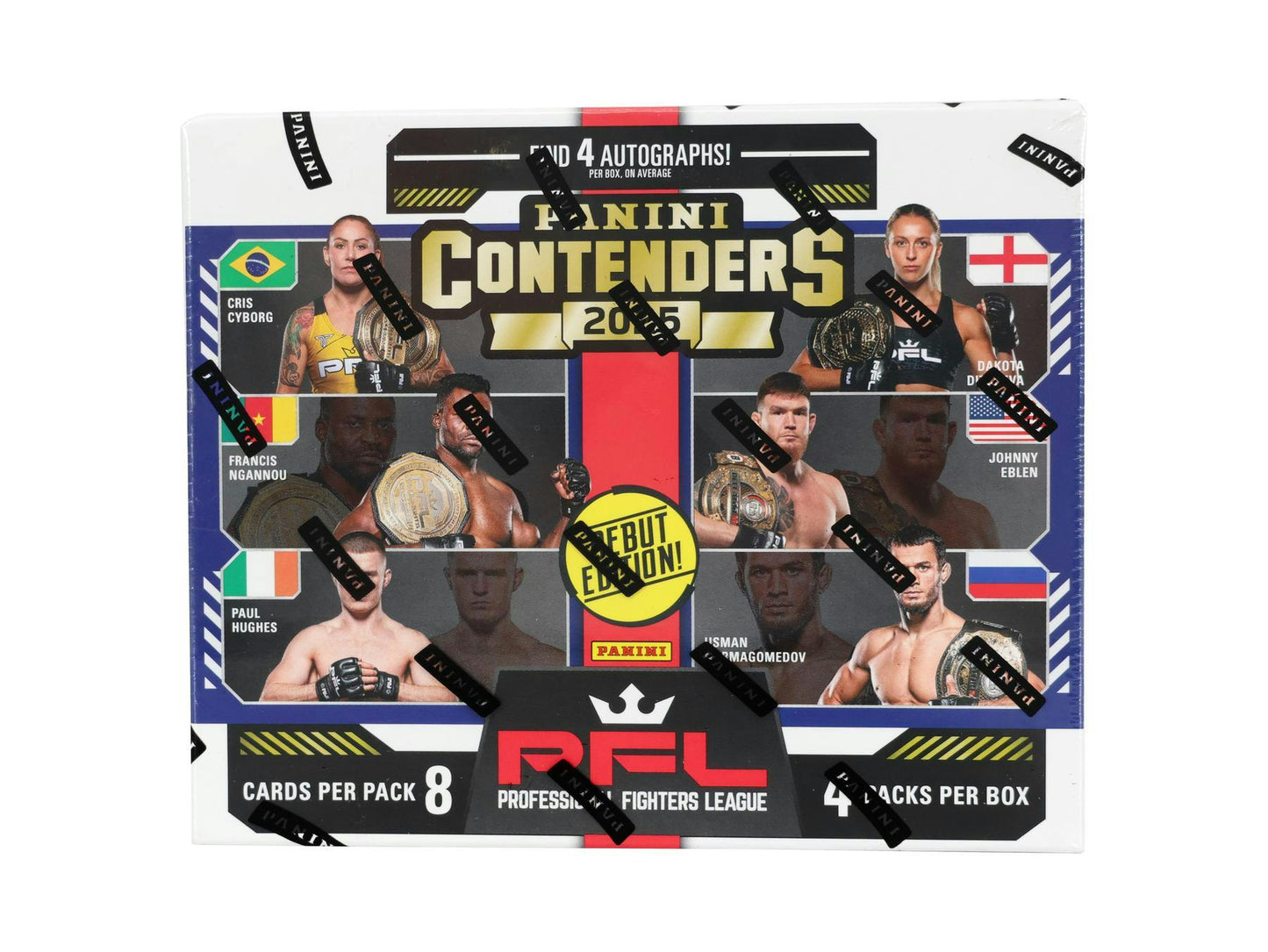 Panini 2025 Contenders Professional Fighters League PFL Hobby Box