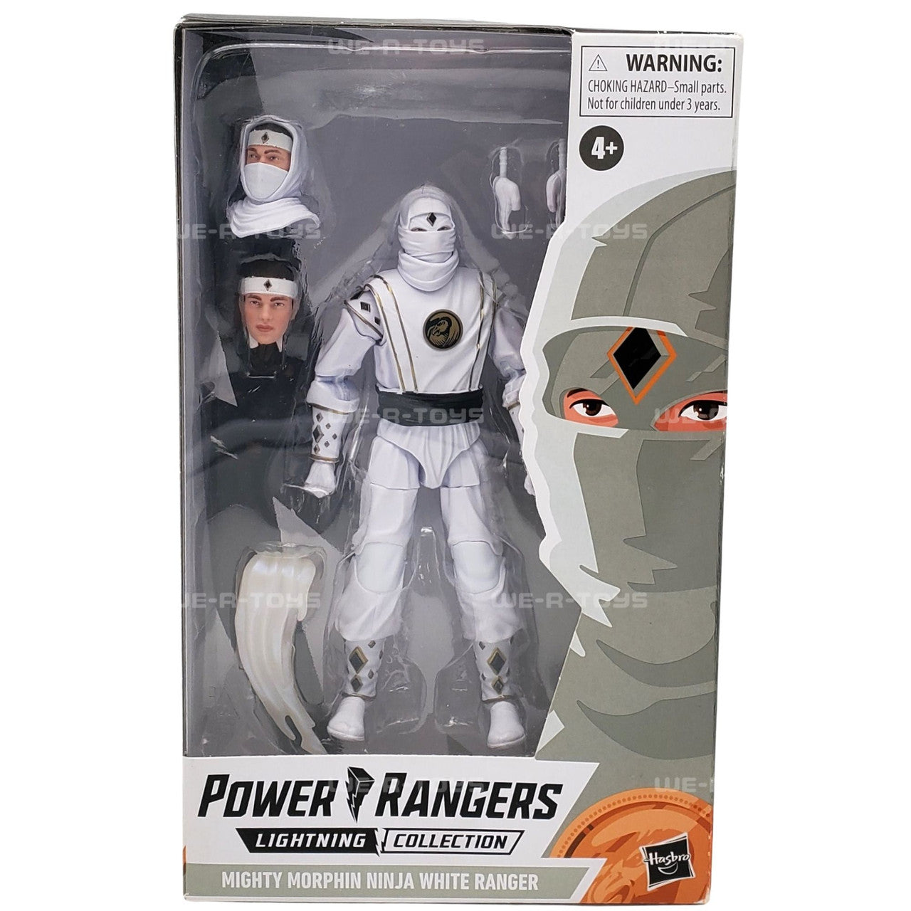 Power Rangers Lightning Collection Ninja White Ranger 6" Action Figure