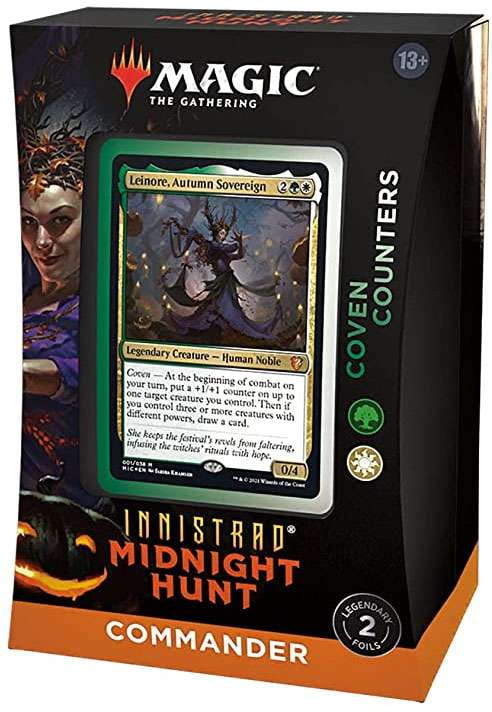MtG Innistrad: Midnight Hunt Coven Counters Commander Deck