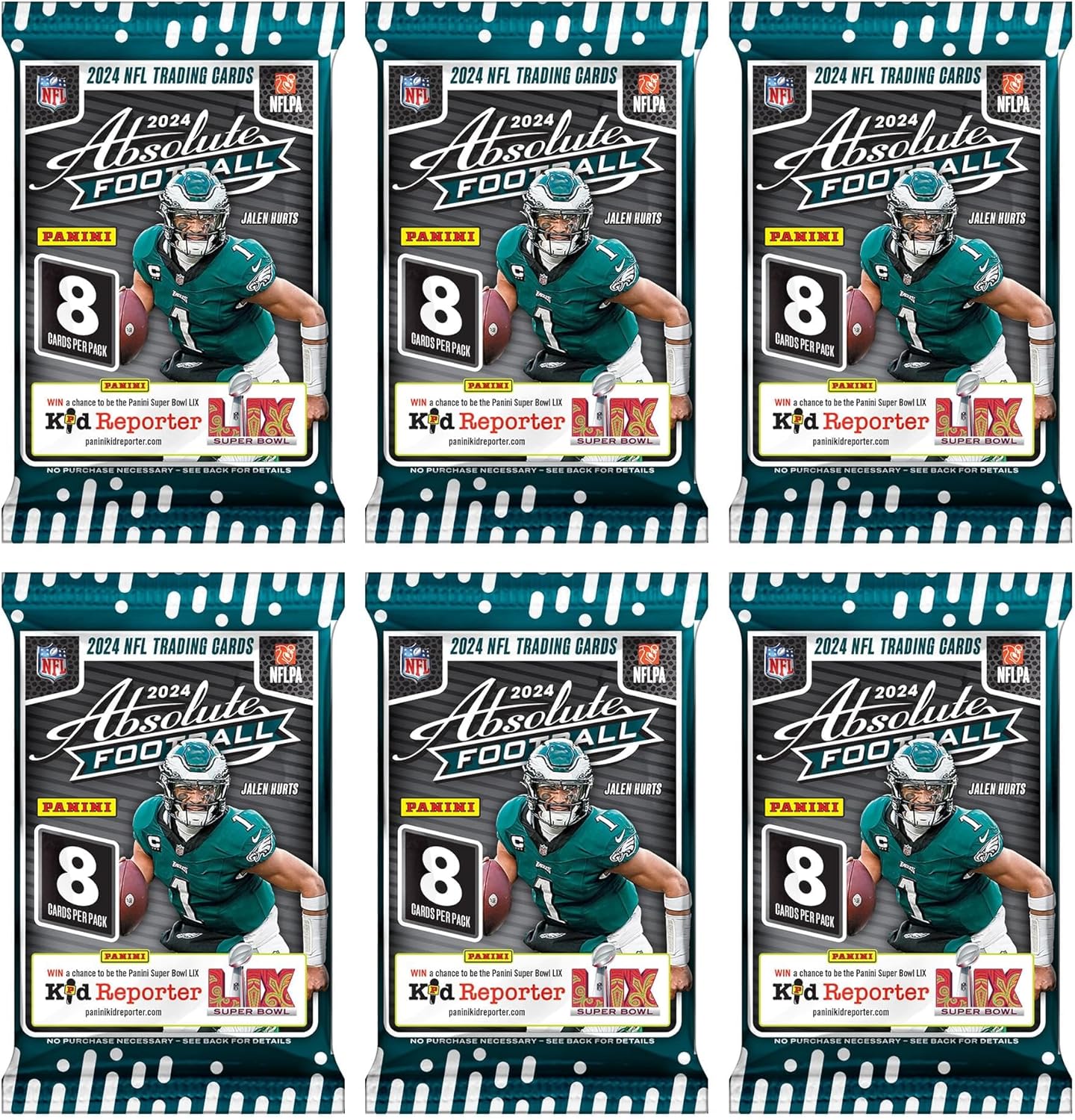 2024 Panini Absolute Football Mega Box (Black Parallels)