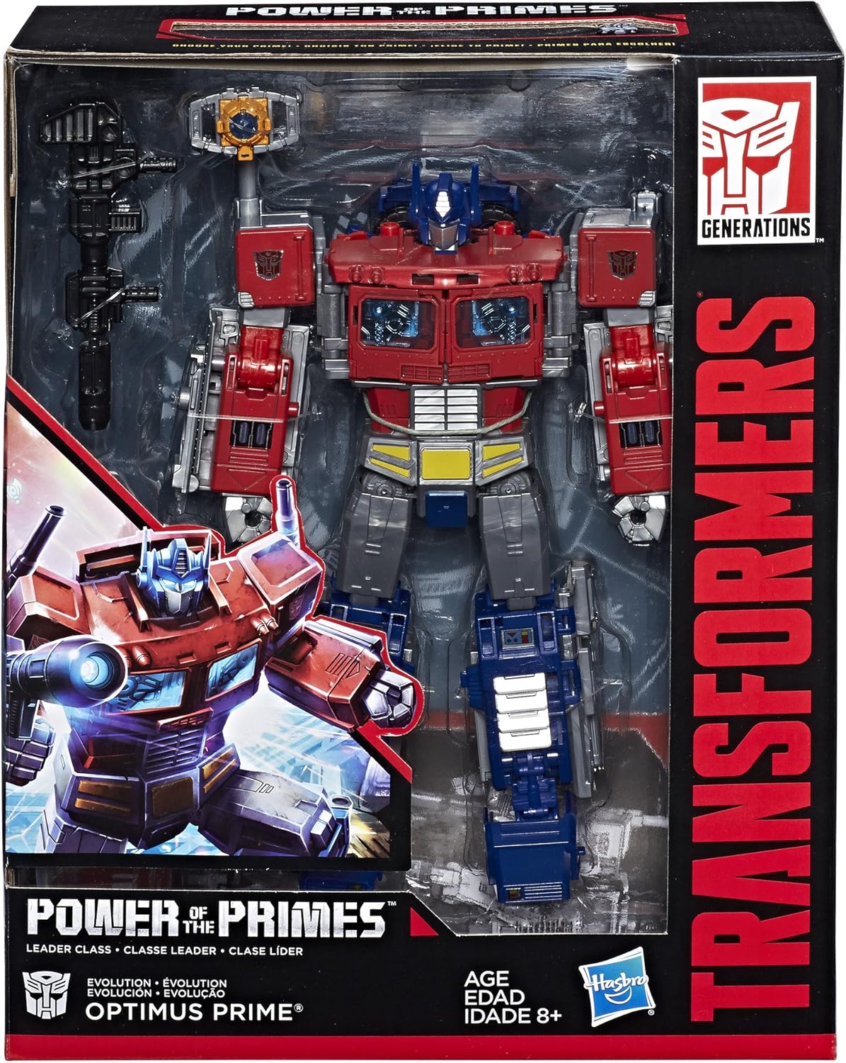 Transformers: Generations Power of The Primes Leader Evolution Optimus Prime