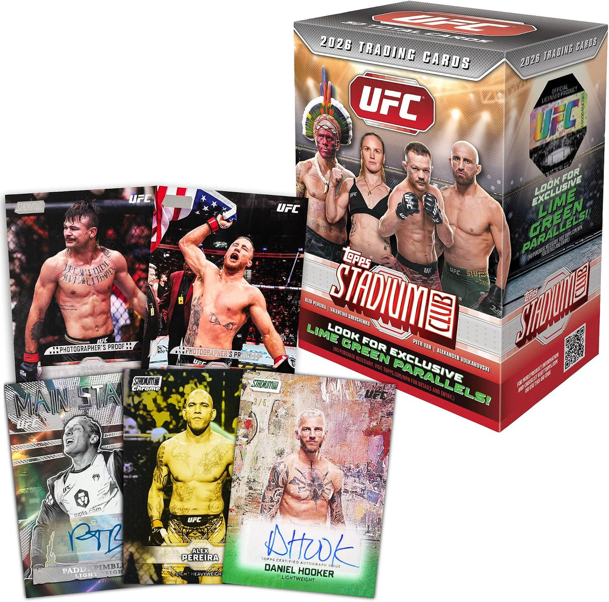 2026 Topps Stadium Club UFC - Factory Sealed - Value Box