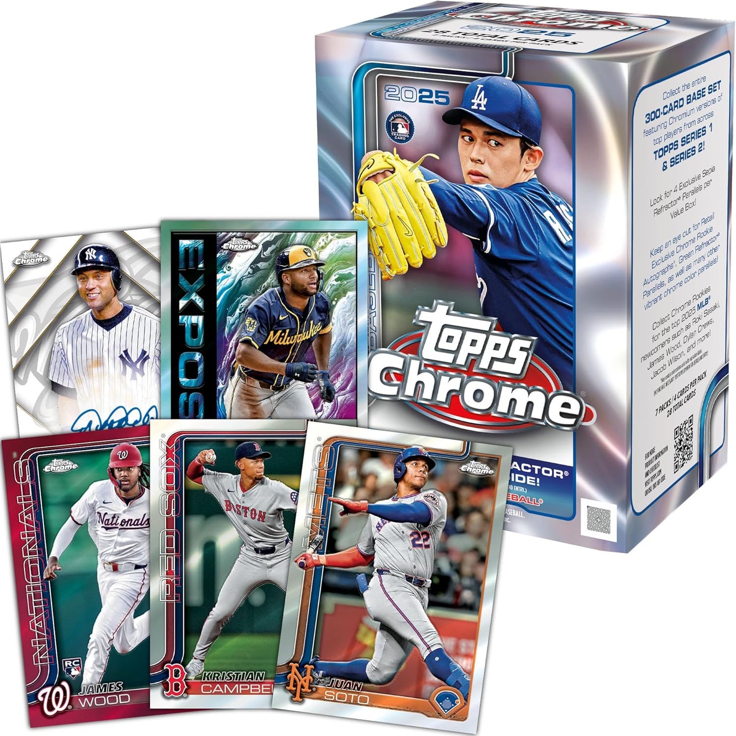 2025 Topps Chrome Baseball - Value Blaster Box