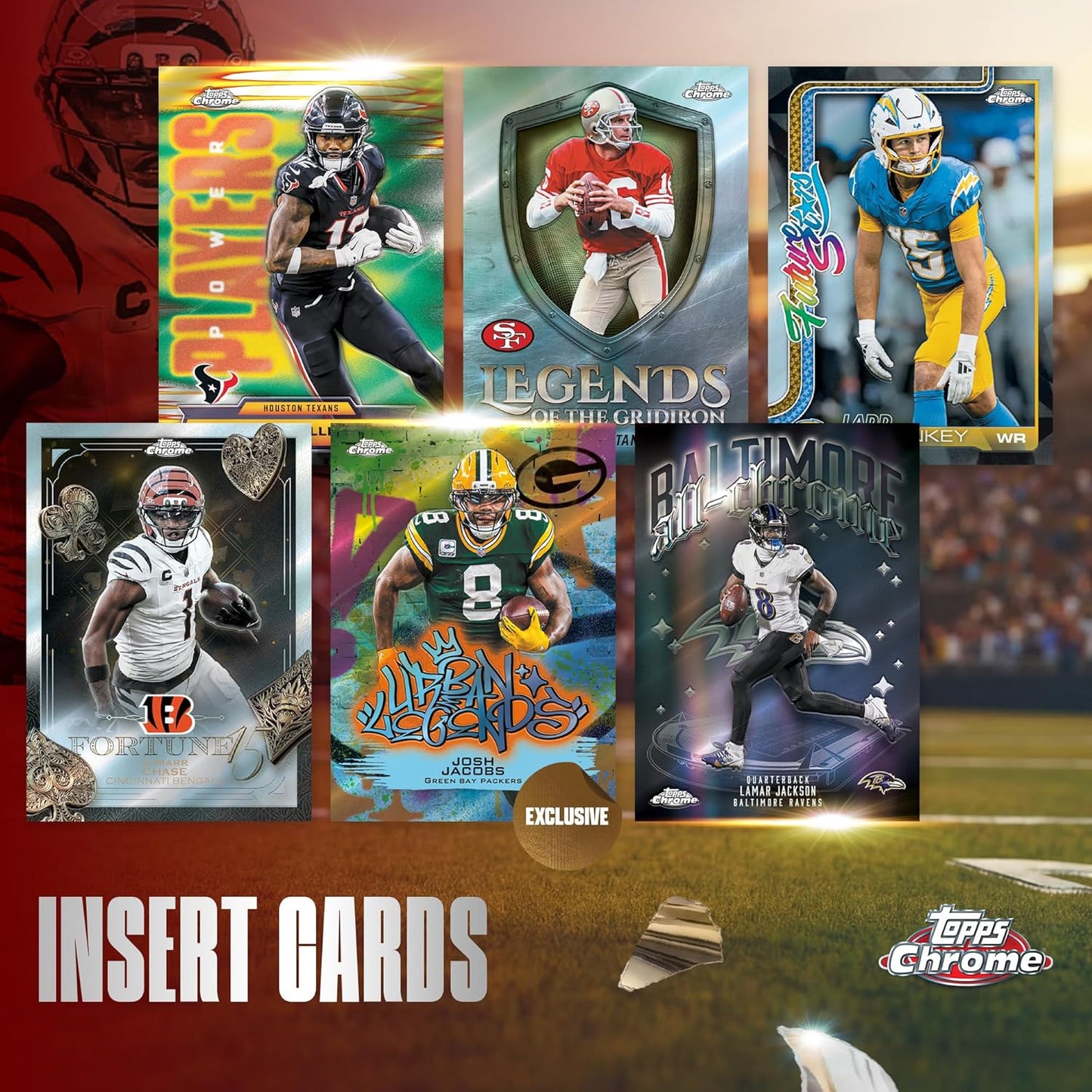 2025 Topps Chrome Football Mega Box