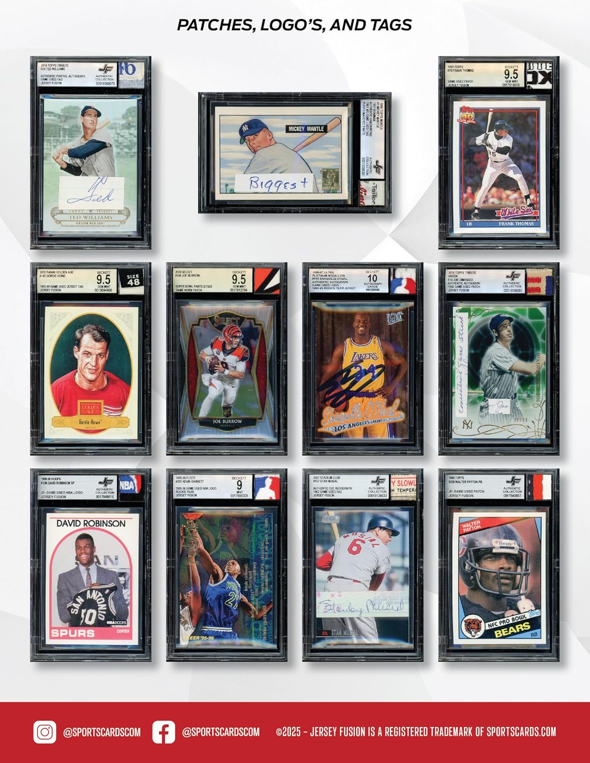 2025 Jersey Fusion Legendary Collection Hobby Box