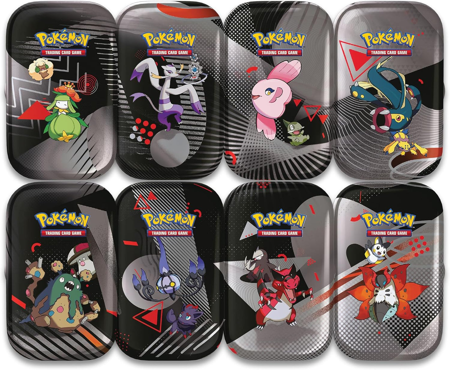 Pokemon TCG: Unova Mini Tin – Lilligant & Whimsicott (2 Booster Packs & 1 Sticker Card)