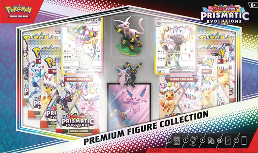 Pokemon TCG: Scarlet & Violet—Prismatic Evolutions Premium Figure Collection - Presale Ships 09/26/2025