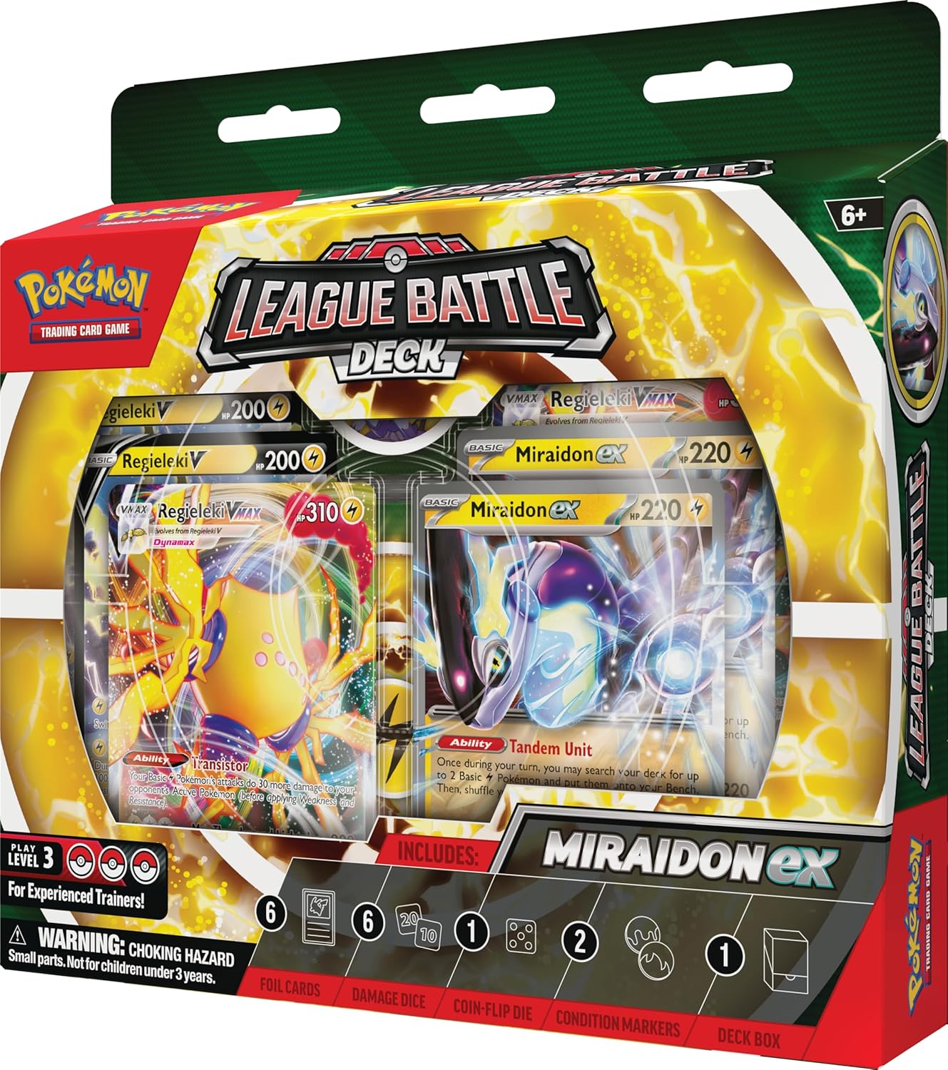 Pokemon TCG: Miraidon ex League Battle Deck