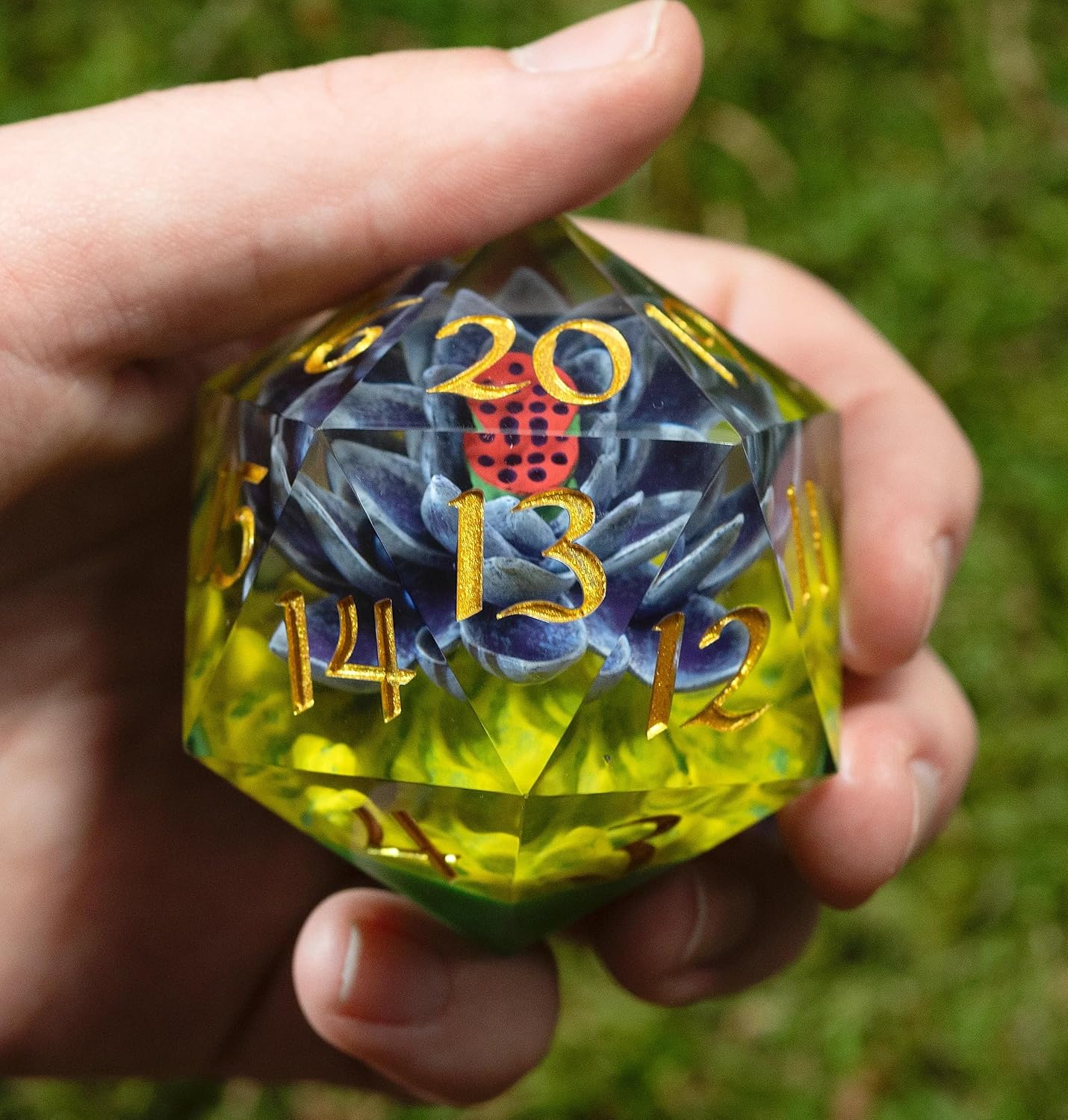 Magic: The Gathering Black Lotus Spindown 54mm D20 Dice