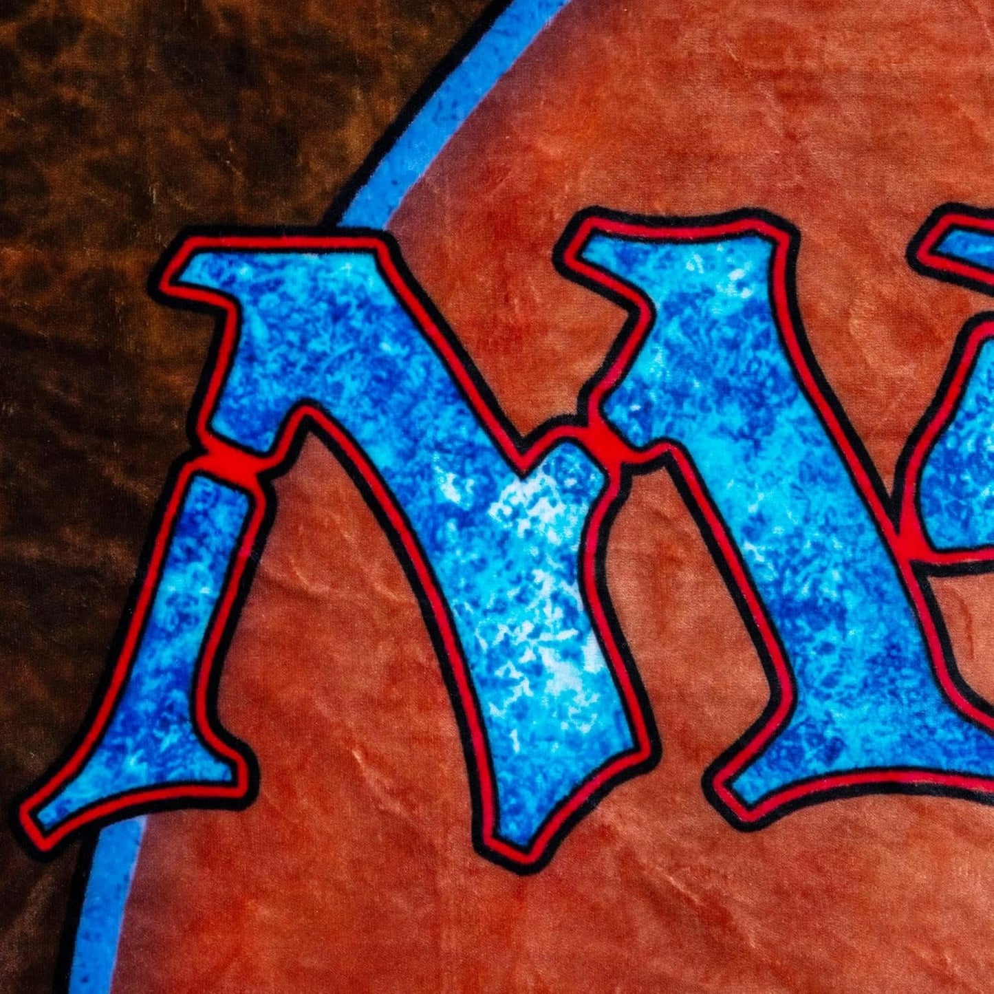 Surreal Entertainment Magic: The Gathering Black Lotus Card Double-Sided Fleece Throw Blanket for Sofa, Bed | 45 x 60 Inches