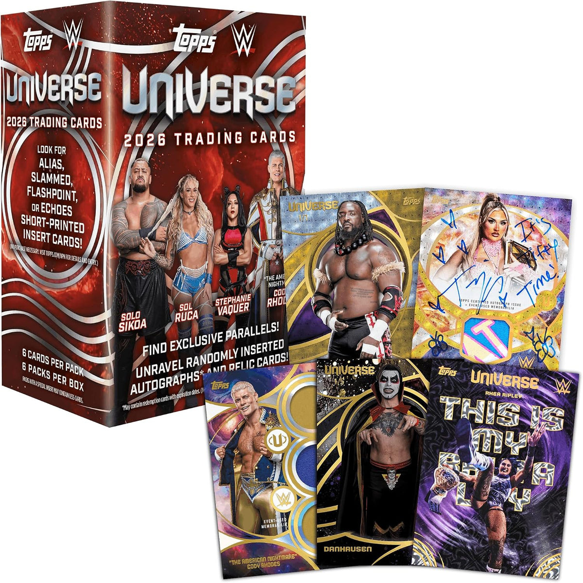 2026 Topps Universe WWE Value Blaster Box