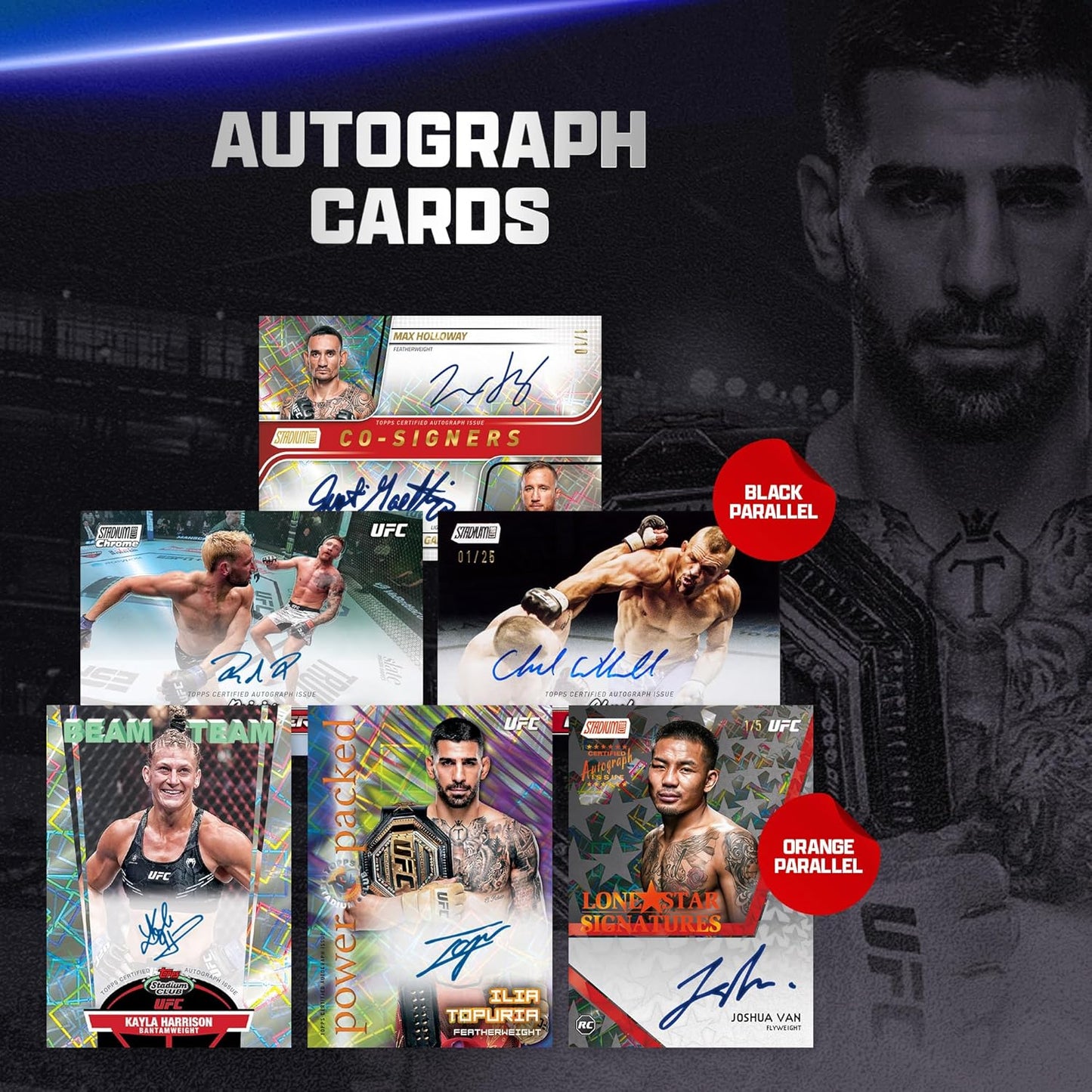 2025 Topps Stadium Club UFC Mega Box