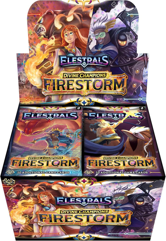 Elestrals TCG: Divine Champions - Firestorm Booster Display Box - 36 Packs