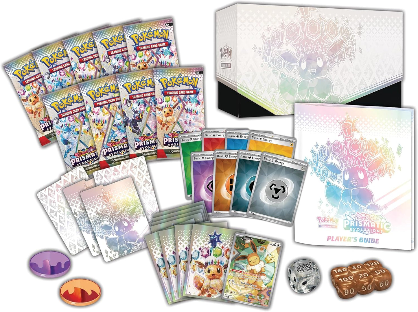 Pokémon TCG: Scarlet & Violet—Prismatic Evolutions Elite Trainer Box - Presale Ships 1/17/2025