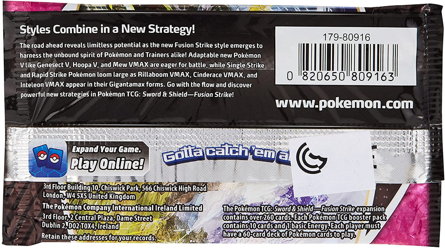 Pokemon TCG: Booster Pack - Fusion Strike