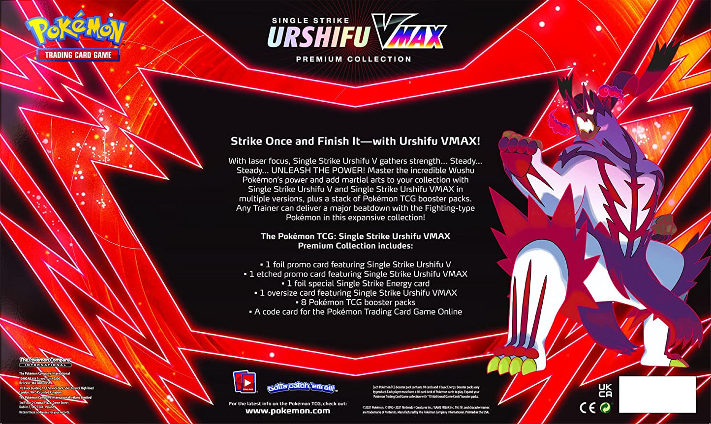 Pokemon TCG: Premium Box - Single Strike Urshifu VMax