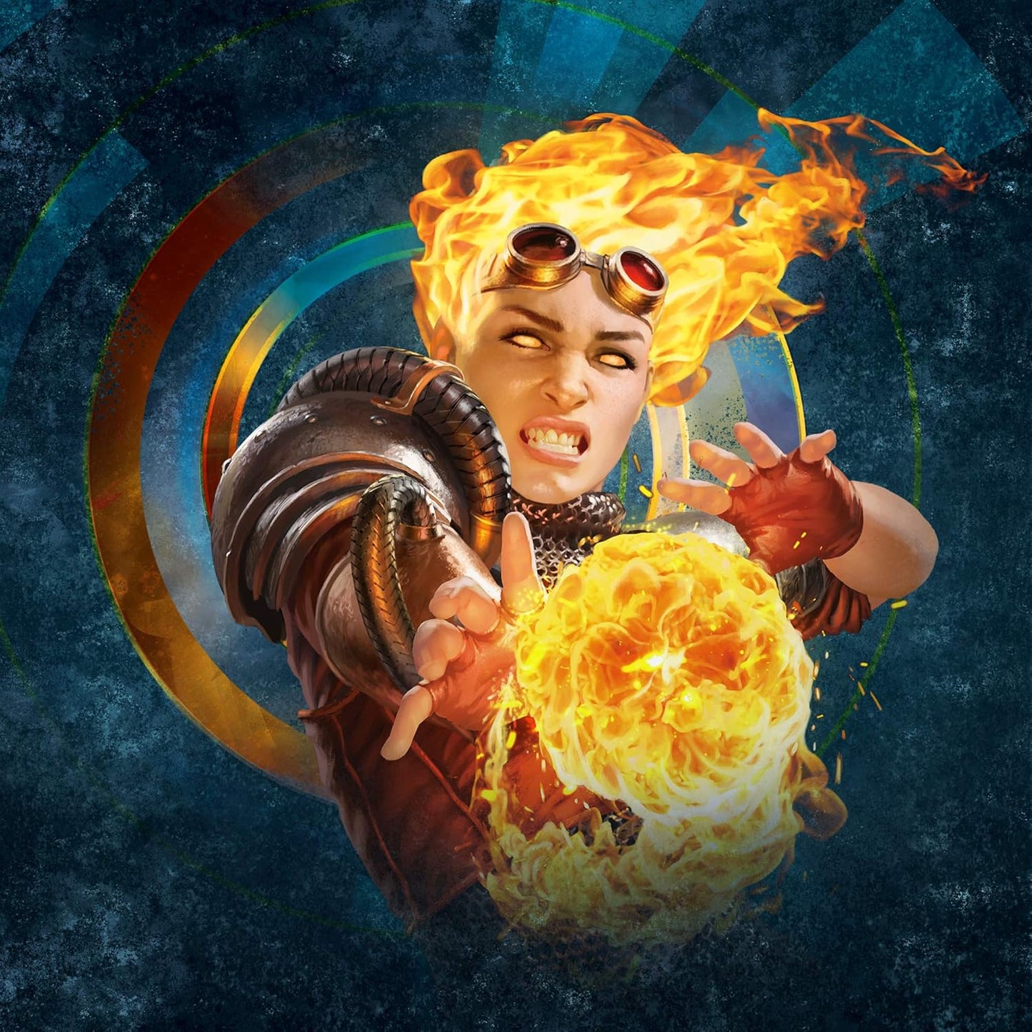 Magic: The Gathering Chandra, Flame’s Catalyst Planeswalker Deck | Core Set 2021 (M21) | 60 Card Starter Deck