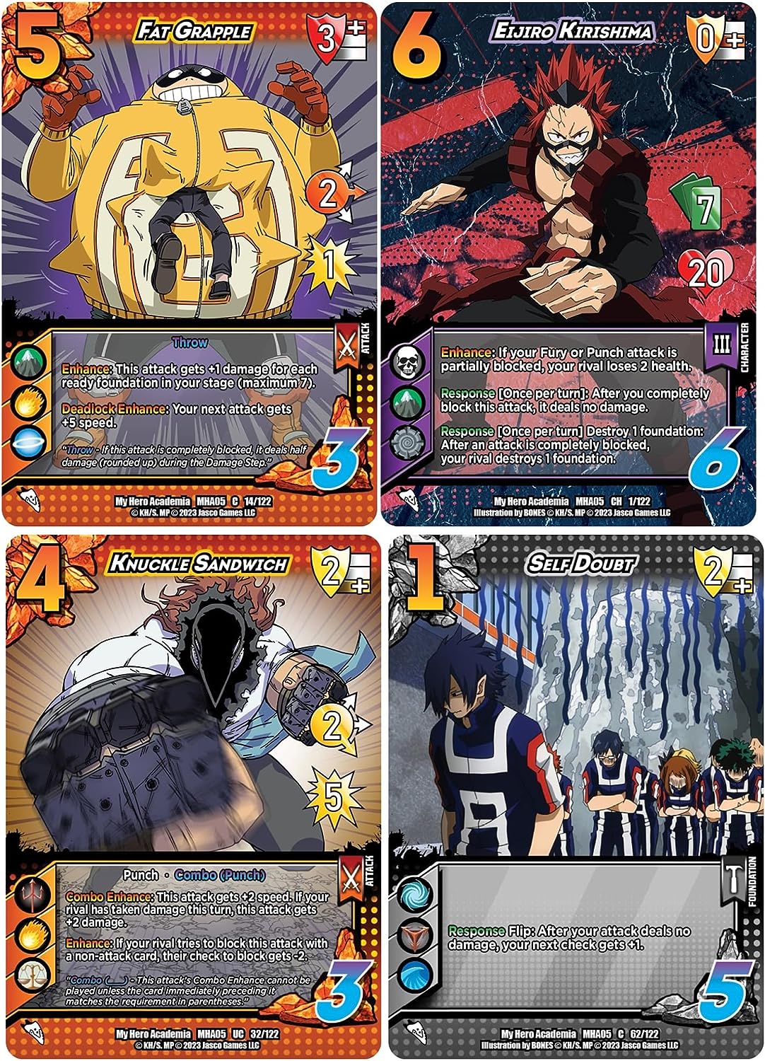 My Hero Academia Collectible Card Game Series 5: Undaunted Raid Booster Display - Contains 24 Expansion Packs of 11-Cards, Trading Card Game