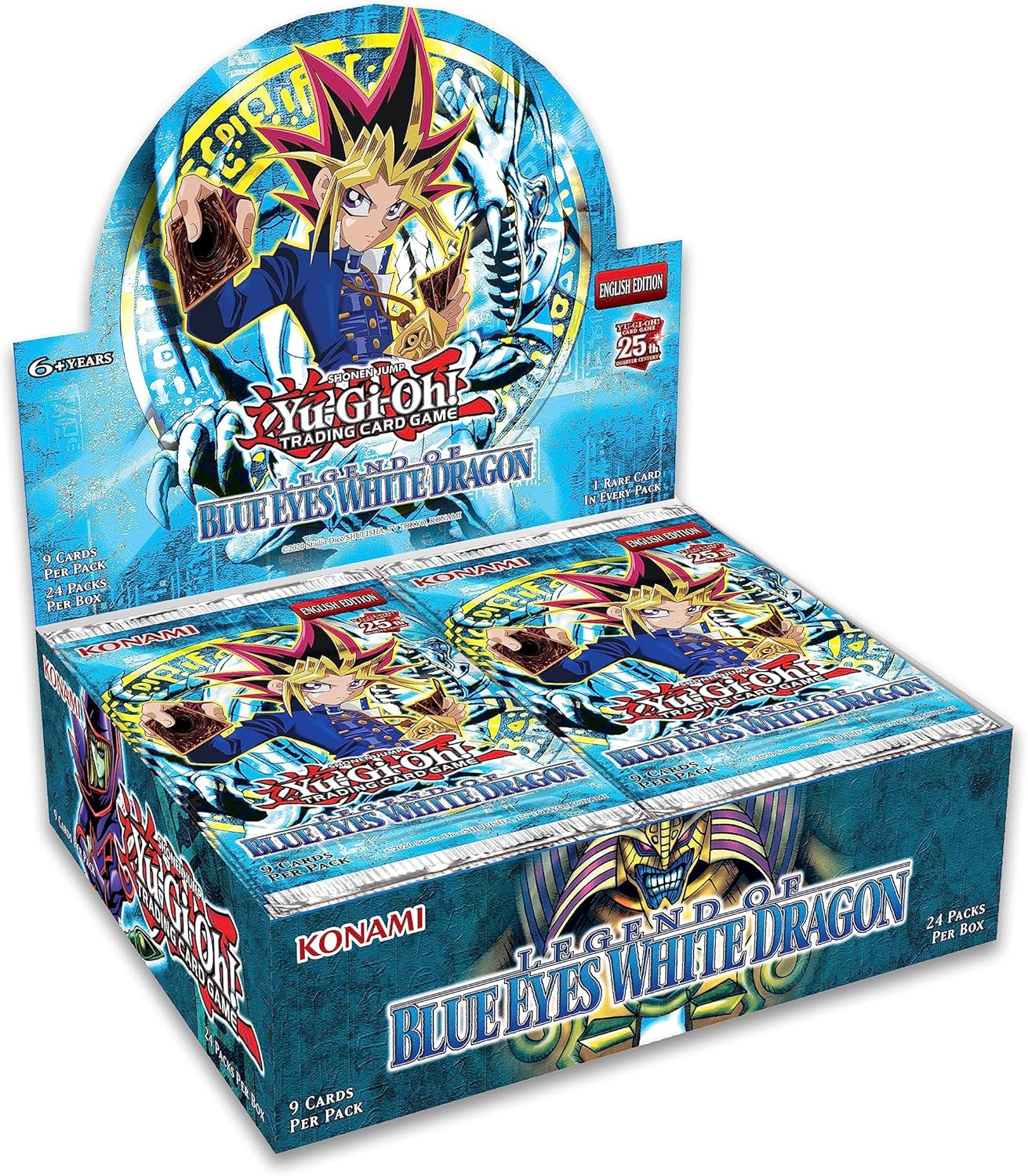 Yu-Gi-Oh! TCG: Blue Eyes White Dragon Booster Box (25th Anniversary Edition)