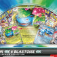 Pokemon TCG: Venusaur ex & Blastoise ex Premium Collection - 10 Packs, Promos