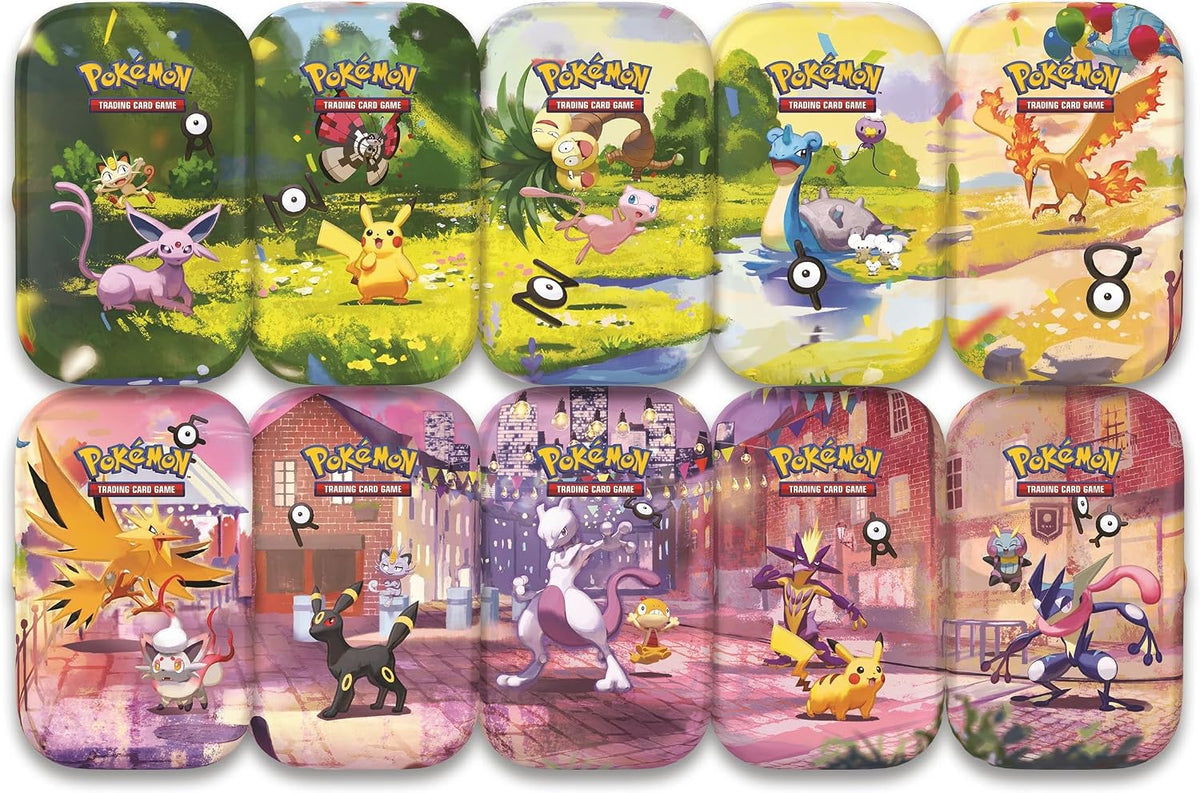 Pokemon TCG: 30th Celebration Mini Tin - Individual Tin - Random Art - 2 Booster Packs