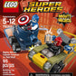 LEGO Super Heroes Mighty Micros: Captain America vs Red Skull 76065 Building Kit (95 Piece)