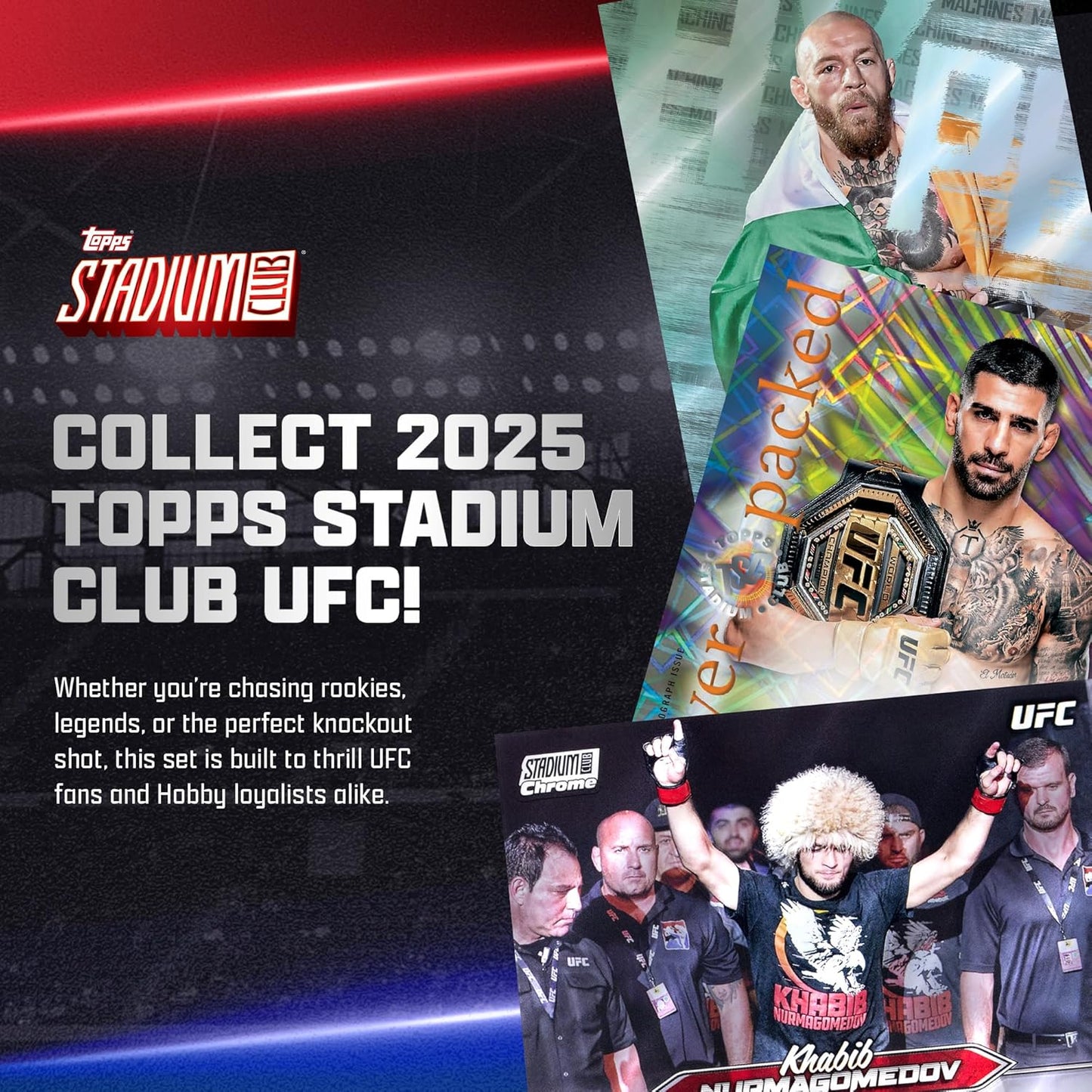 2025 Topps Stadium Club UFC Mega Box
