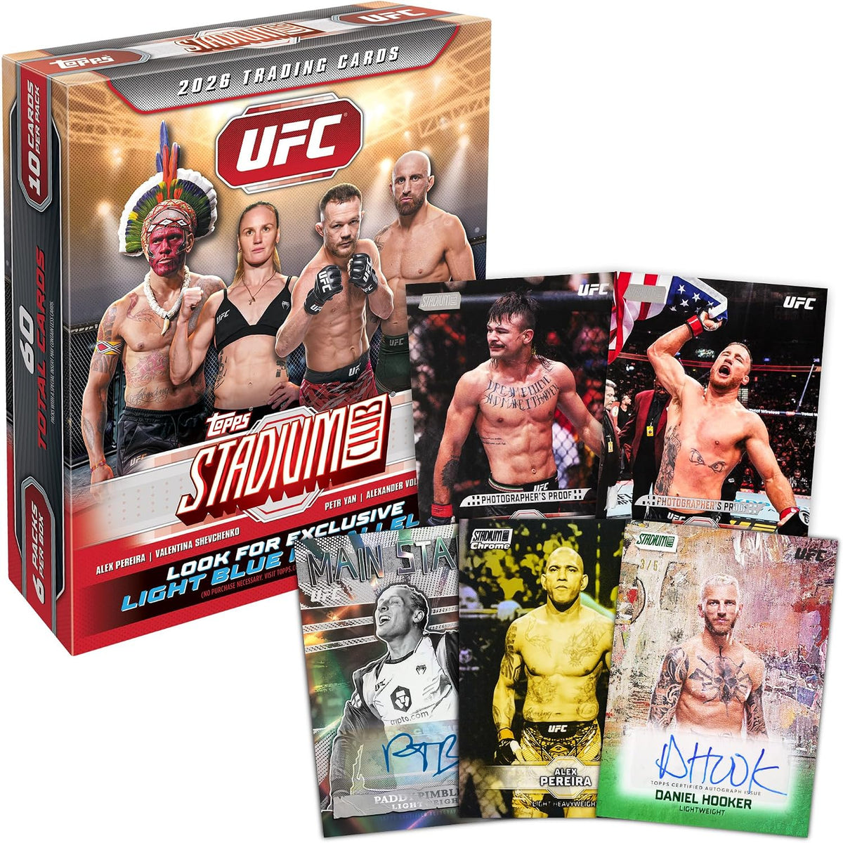 2026 Topps Stadium Club UFC - Factory Sealed - Mega Box