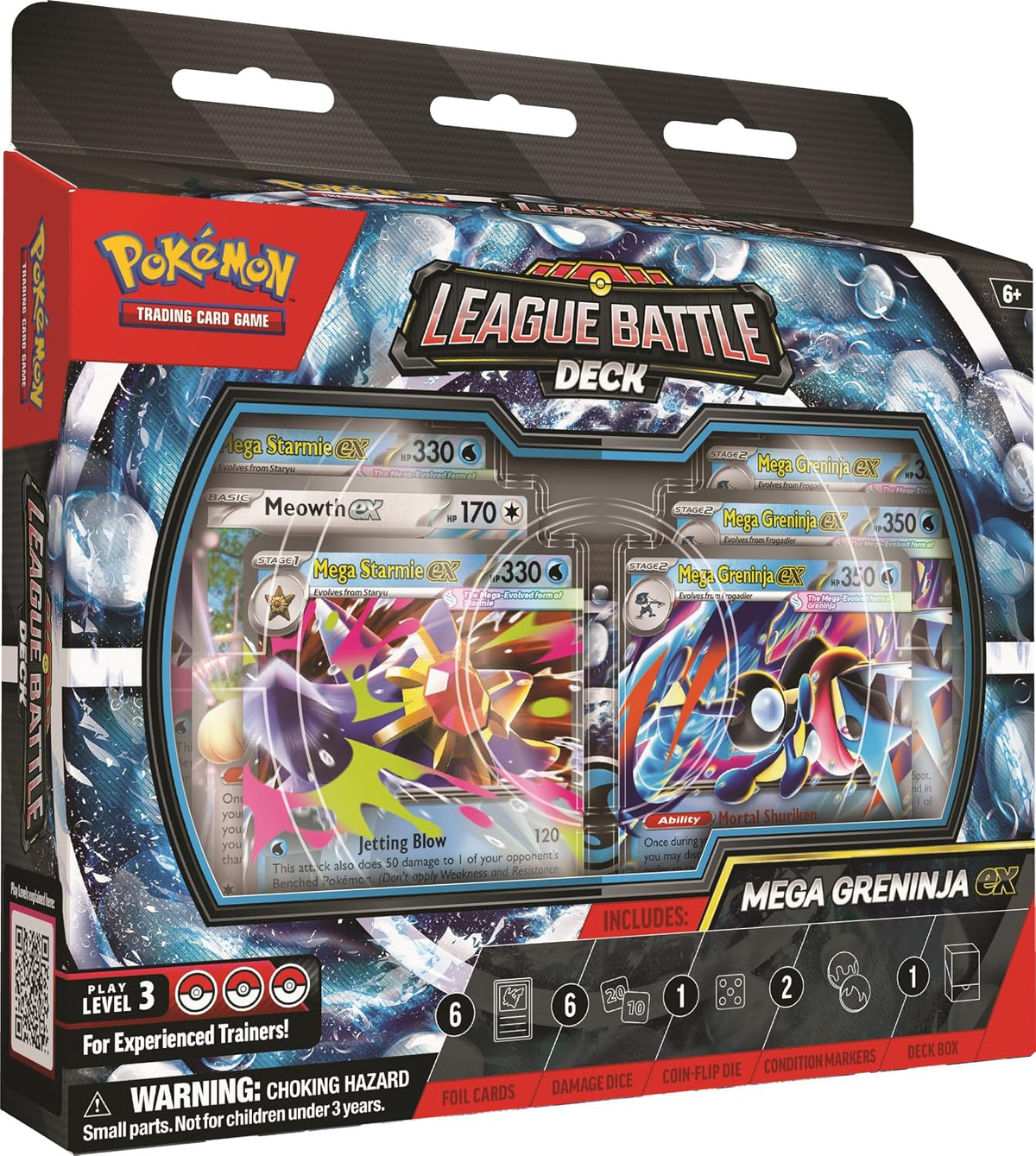 Pokemon TCG: Mega Greninja ex League Battle Deck - Presale Ships 11/13/2026