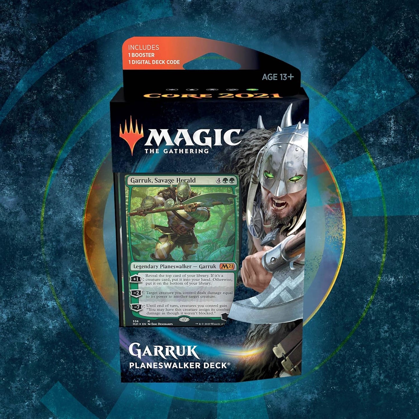 Magic: The Gathering Garruk, Savage Herald Planeswalker Deck | Core Set 2021 (M21) | 60 Card Starter Deck