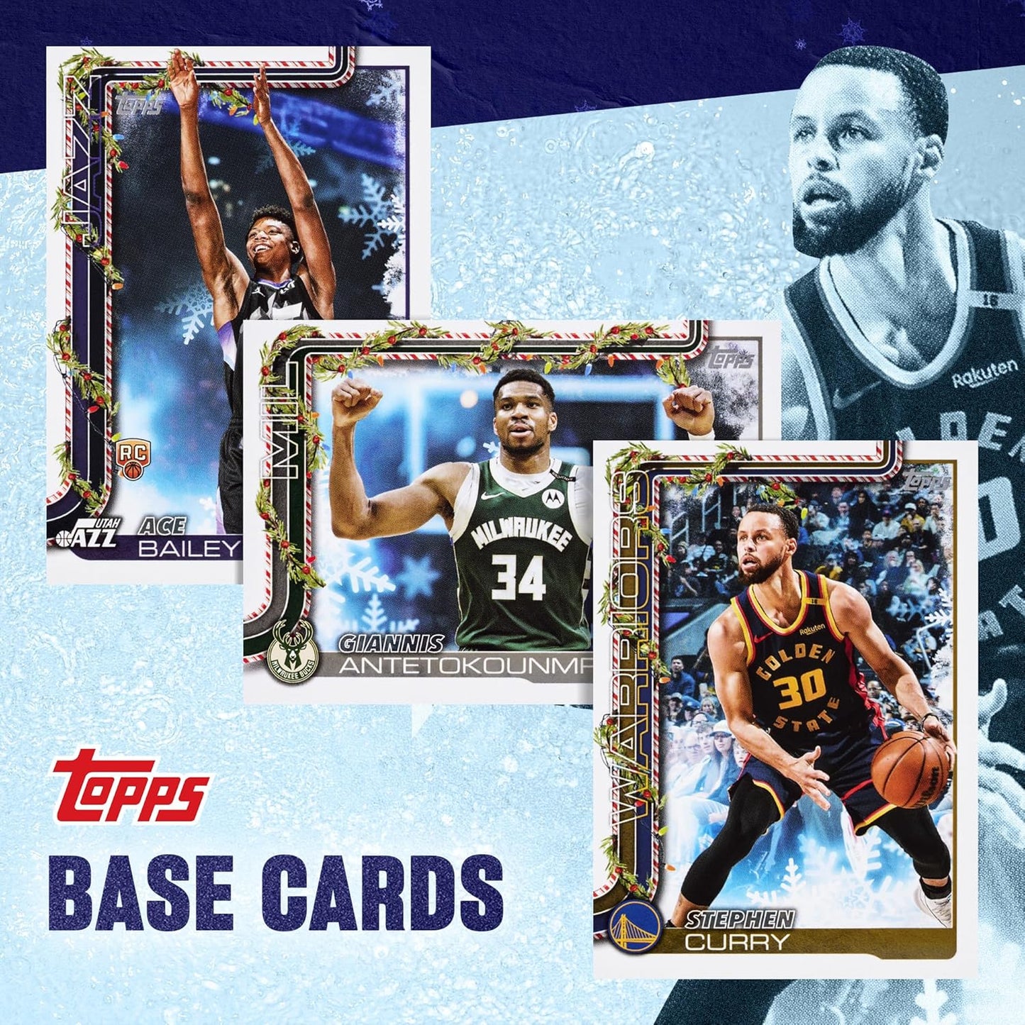 Topps 2025 Holiday Basketball Mega Box Individual Pack