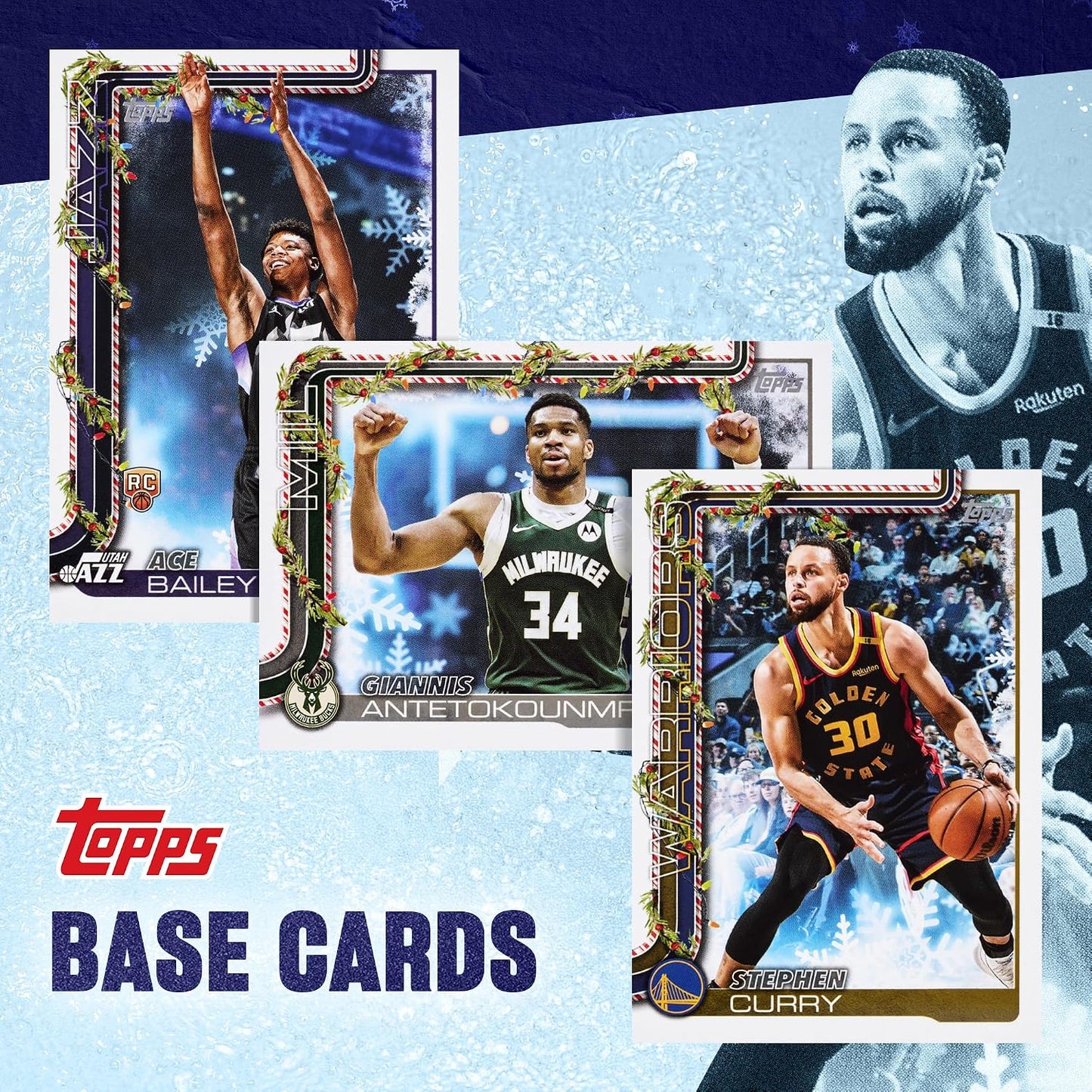 Topps 2025 Holiday Basketball Mega Box Individual Pack
