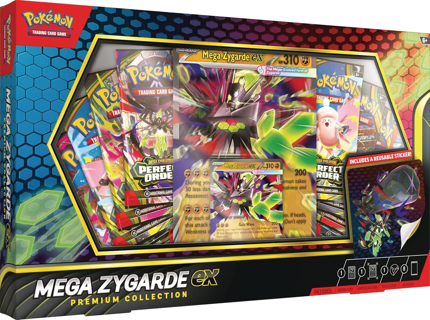 Pokemon TCG: Mega Zygarde ex Premium Collection - Presale Ships 05/22/2026