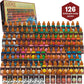 The Army Painter Warpaints Air Complete Set, 126 Non-Toxic Water Based Airbrush Paint Set - Paint for Tabletop Roleplaying, Boardgames, and Wargames Model Painting