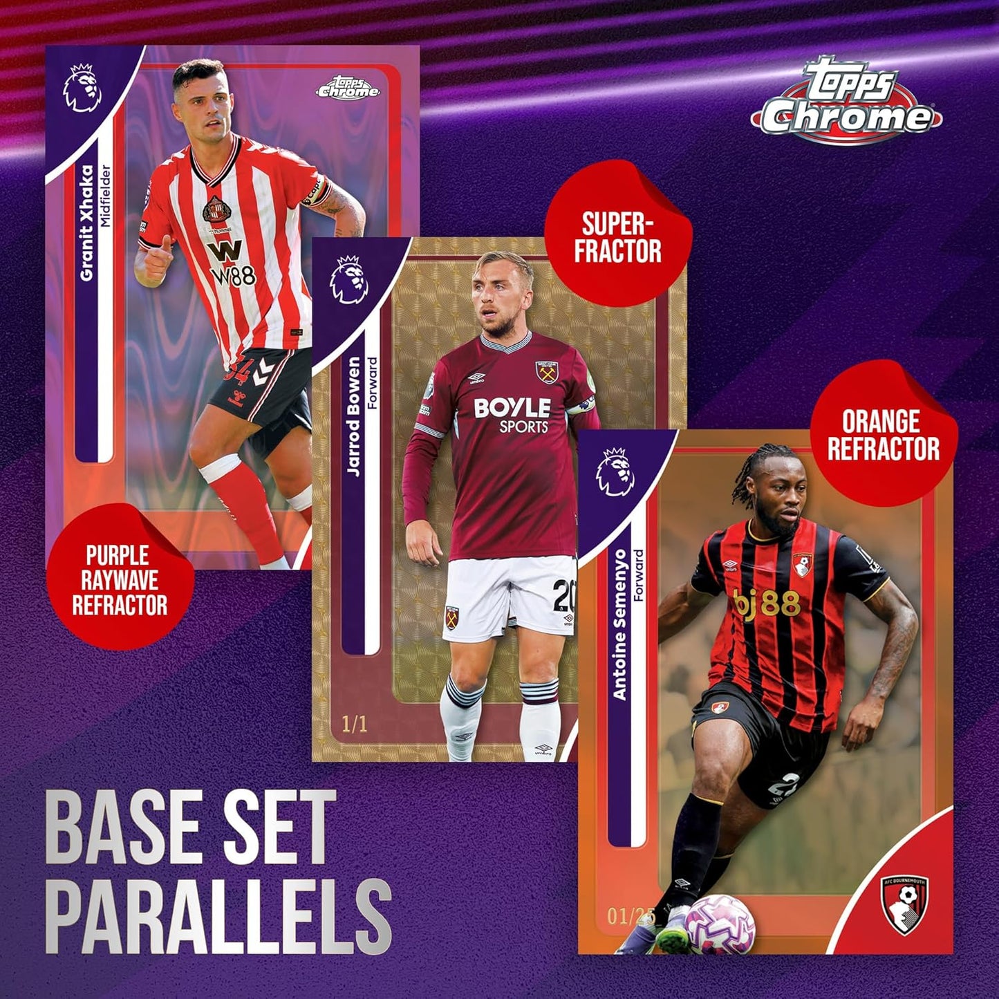 2026 Topps Chrome Premier League Soccer Value Blaster Box