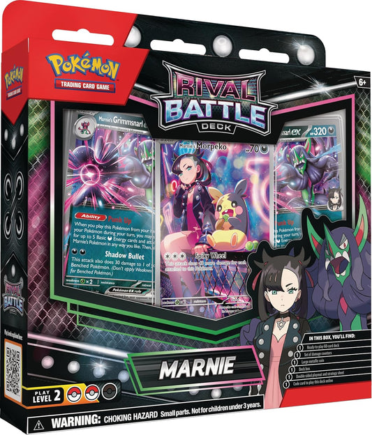 Pokemon TCG: Rival Battle Deck — Marnie (60 Cards) - Presale Ships 05/16/2025