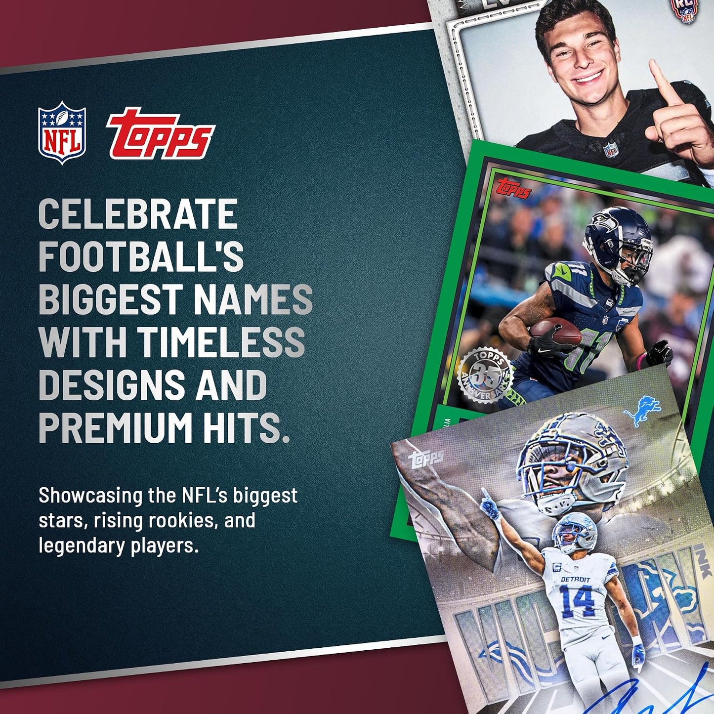 2026 Topps NFL Flagship Football - Mega Box