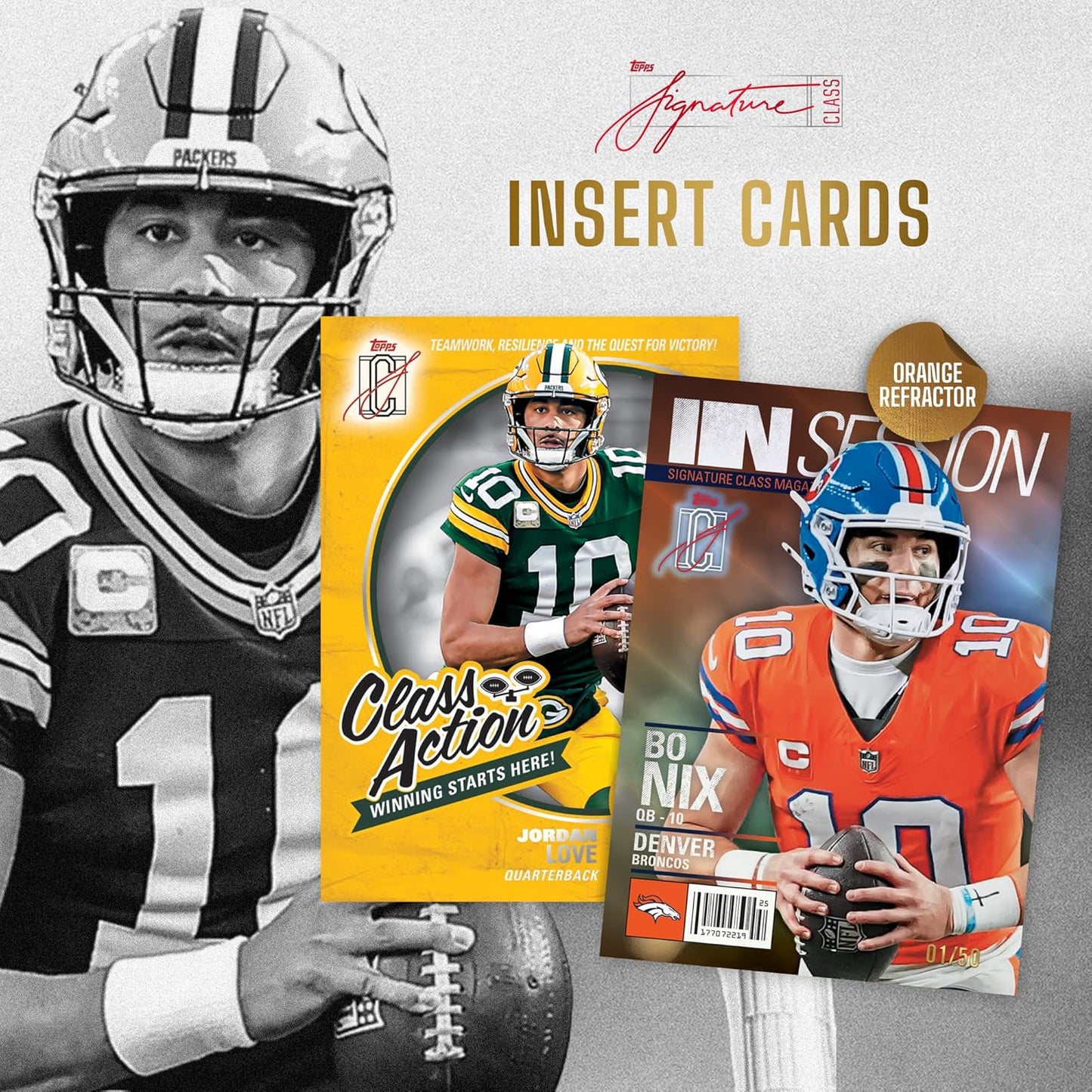 2025 Topps Signature Class Football - Factory Sealed - Mega Box
