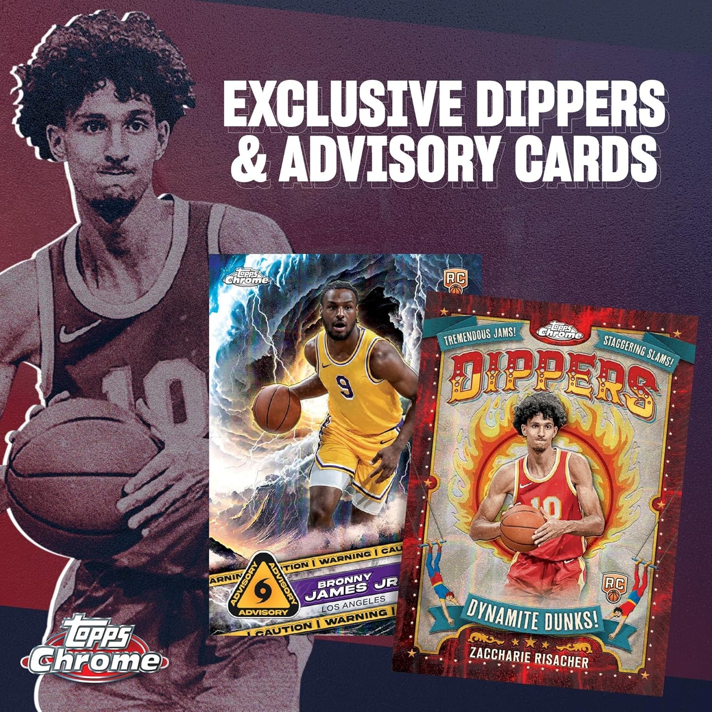 2024-25 Topps Chrome Basketball Blaster Value Box