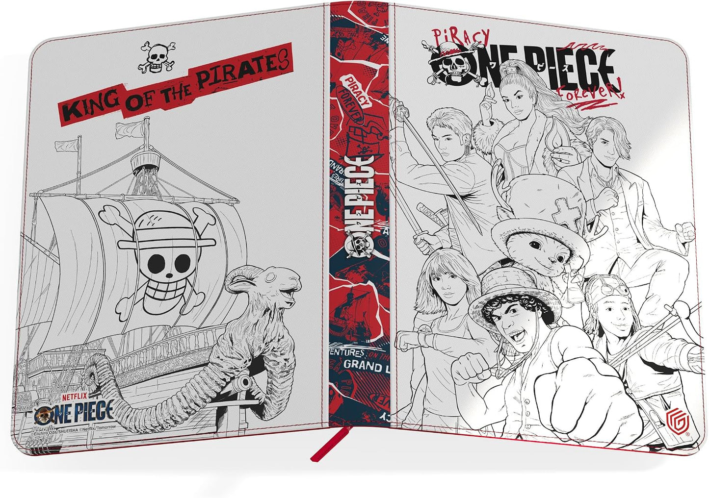 Ultimate Guard - Zipfolio 360+ Xenoskin - One Piece - Sketch