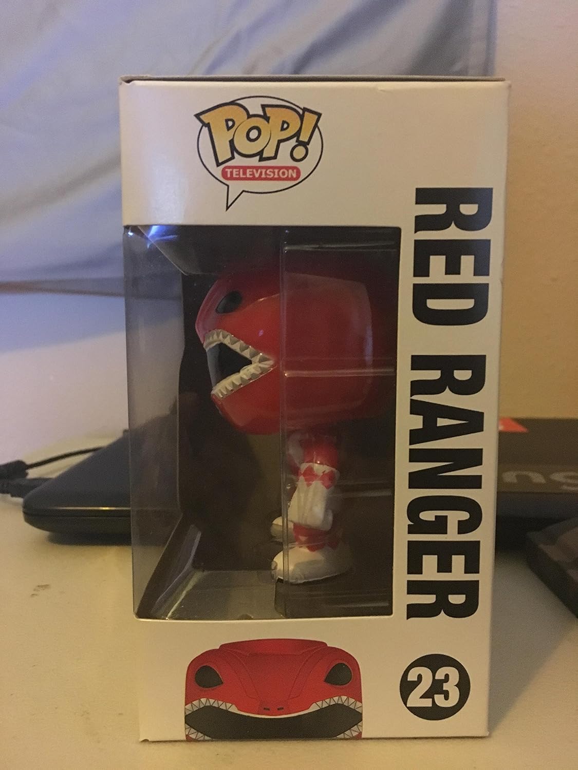 Funko POP Television: Power Rangers Red Vinyl Figure