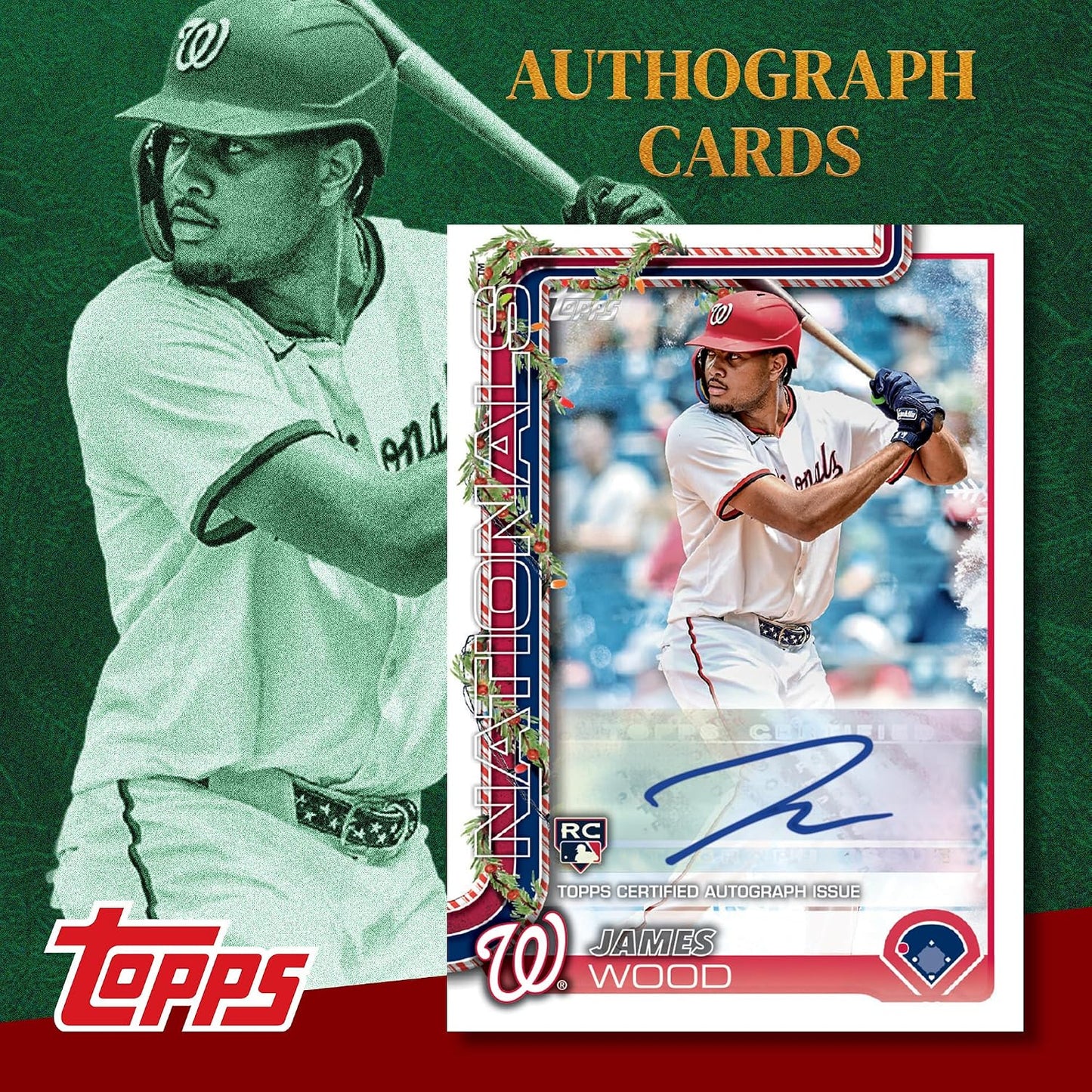 Topps 2025 Holiday Baseball Mega Box Individual Pack