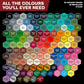 The Army Painter Warpaints Air Complete Set, 126 Non-Toxic Water Based Airbrush Paint Set - Paint for Tabletop Roleplaying, Boardgames, and Wargames Model Painting