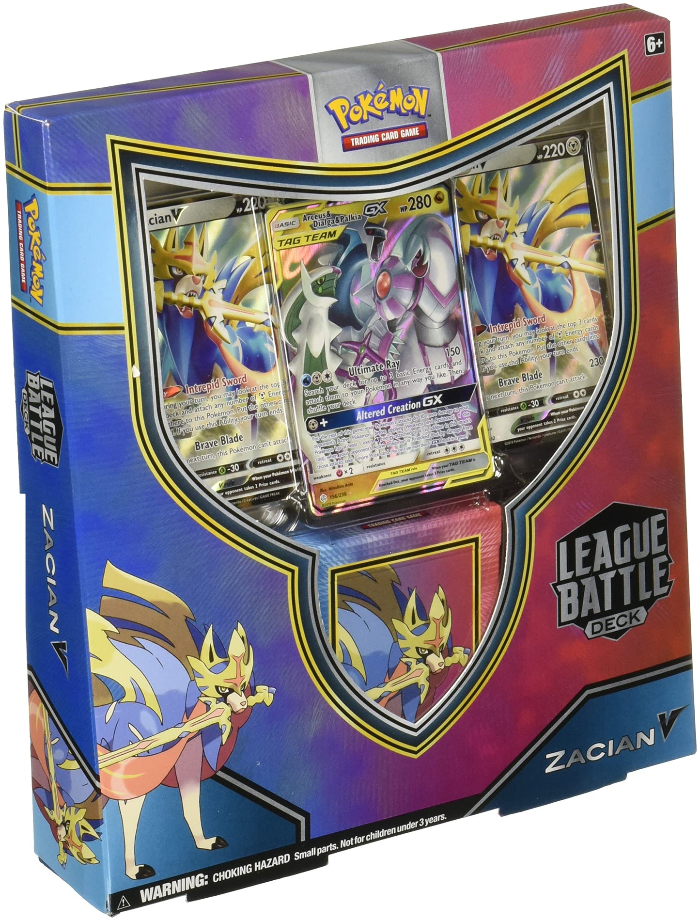 Pokemon TCG: Zacian V League Battle Deck, Multicolor