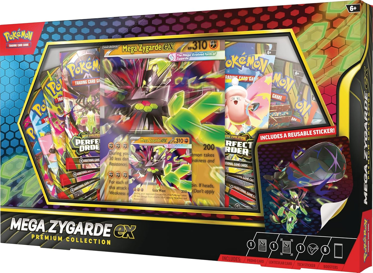 Pokemon TCG: Mega Zygarde ex Premium Collection - Presale Ships 05/22/2026