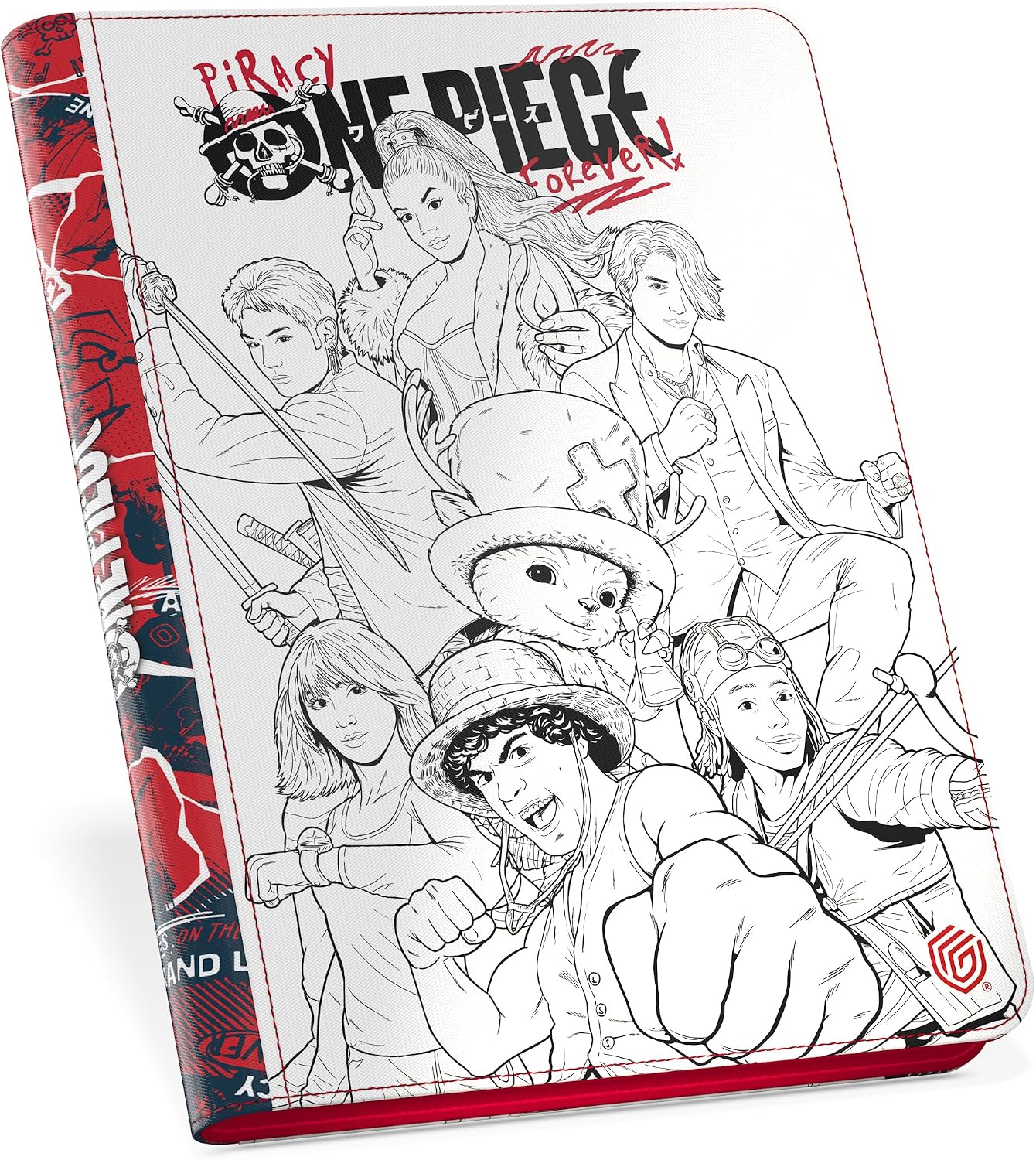 Ultimate Guard - Zipfolio 360+ Xenoskin - One Piece - Sketch