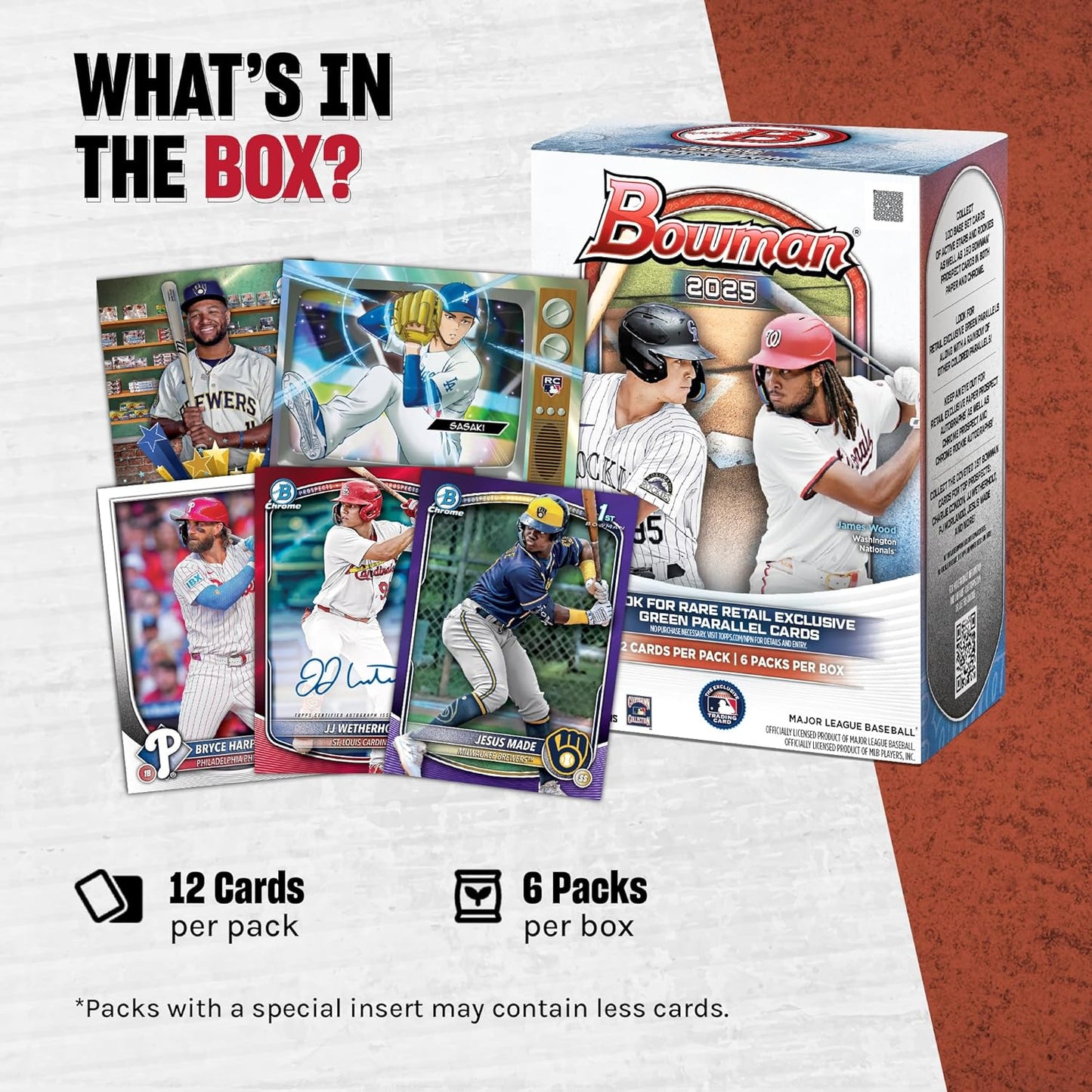 Topps 2025 Bowman Baseball Value Blaster Box