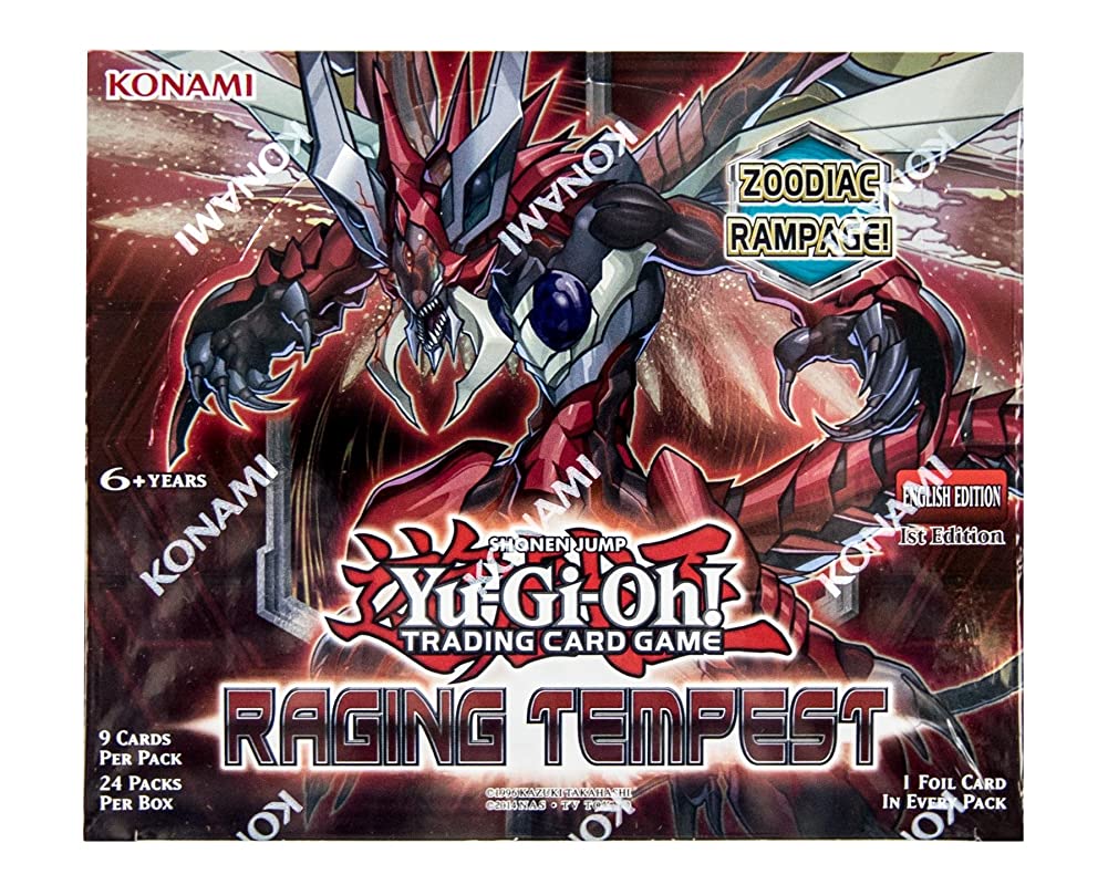 Konami Yu-Gi-Oh! Raging Tempest Booster Box